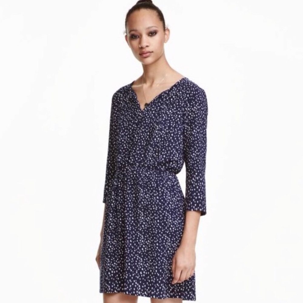 Heart Pattern Mini Dress